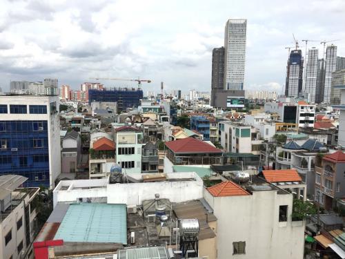 View từ sân thượng